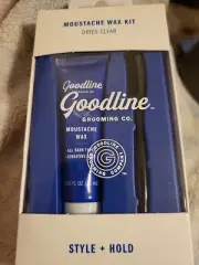 Goodline Grooming Co. Premium Grooming Kit Mustache Wax Kit New