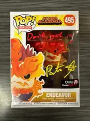 Funko POP! Animation: My Hero Academia - Endeavor (GameStop)(Signed/Patrick Seit