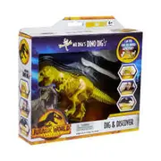 Jurassic World Dominion Edition Dino Dig (T-Rex, Triceratops, Spinosaurus))