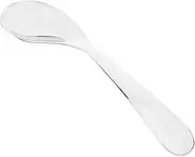 SEWOART Tilted Spoon Spoons Spoons Utensils Utensils Learning Spoon Spoons for Spoons Eating Utensils Stainless Steel Silver