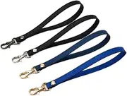 KALLORY Leather Wrist Strap for Durable Hands Clutch Accessory with Elegant Design present for Men and Women for Keychains and Everyday Use Pattern