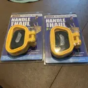 2 MULTUS Handle and Haul Moving Lifting Straps for Boxes Furniture Appliances