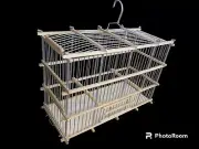 HAND MADE BY RAUL CUBAN STYLE BIRD CAGE, Jaula cubana hecha a mano.