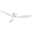 Ceiling Fan with Light, 52" Low Profile Ceiling Fan with Remote Control Tri-c...