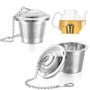 2pcs Tea Infuser Stainless Steel Tea Strainer for Loose Tea Fine Mesh Tea Bal...
