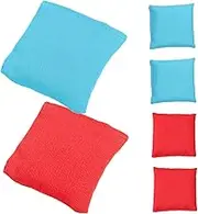 Generic 6pcs Small Sandbag for Tossing Games Bean Bags for Outdoor Fun for Team Building and Hand Eye Coordination Activities Bright and Colors