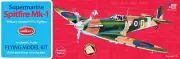 Guillow British Supermarine Spitfire Balsa Wood Model Airplane Kit, WWII GUI-504
