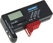 DECORNIJIA 9v Portable Digital Display Battery Capacity Tester Accurate Battery Monitor for Home Office and Travel User-Friendly Interface Compact Design for Easy Portability