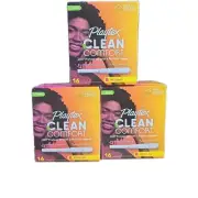 3 Pack Playtex Clean Comfort Organic Regular Absorbency Tampons-Unscented 16 Ct