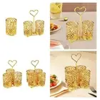 Chopstick Holder Drying Rack Container Utensil Holder Modern Gold Restaurant