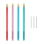 Versatile Crochet Hooks Set for Knitting and Sewing Ergonomic Handle Useful Gift