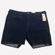 New NYDJ Not Your Daughter's Jeans Slim Straight Shorts Gladiator Plus Size 28