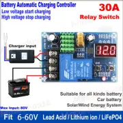 30A Lead Acid LiFePO4 Lithium Battery Automatic Charging Charger Module 6V-60V