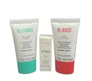 My Clarins Re Charge Re Boost Re Fresh Trio Set Travel Size Boxless