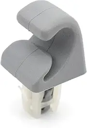 fhtpr 2Pcs Sun Visor Hook Clips,Fit For Toyota, Camry Corolla Highlander Prius RAV4 Bracket Sunvisor Retainer Auto Replacement Car Visor Retaining Clip