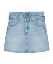 Light Blue Denim Mini Skirt EU38,EU36,EU42,EU40,EU34