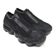 NWT Nike Comme des Garcons Air Vapormax FK CDG Triple Black Sneakers 5 AUTHENTIC
