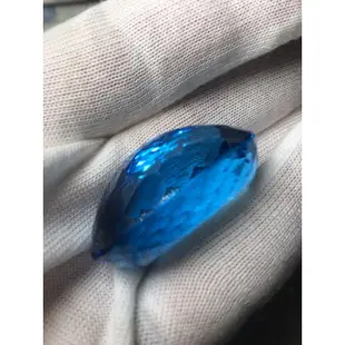 《芮斐絲》天然瑞士藍🇨🇭托帕石拓帕石精品149.76克拉裸石 值得珍藏 收藏品 藝術品 禮物🎁訂做項鍊