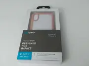Speck shock-absorbing Case Cover Protection for iPhone Xs X 5.8" Clear/Rose Gold