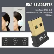 USB Bluetooth5.0 Wireless Audio Music Stereo Adapter For TV Dongle receiver20243
