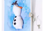 Disney Frozen 2 Squish Olaf Lock Diary Journal In Blue New In Package