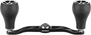 GOMEXUS Power Handle 8x5mm Compatible for Shimano Tranx 300 400 Daiwa Lexa Low Profile Baitcasting Reel Handle