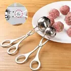 Ice Cream DIY Stainless Steel Meat Ball Scoop Fish Ball Clip Meatball Maker
