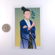 Shikamaru Nara Sasuke's Birthday Bromide Photo Card Naruto Shippuden