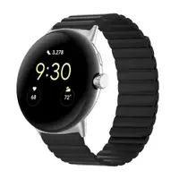 在飛比找ETMall東森購物網優惠-適用谷歌pixel watch2代硅膠磁吸表帶google 