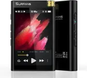 F28 Hi-Fi Audio Player with 3.5" Touch Screen, Bluetooth 5.0, 32GB + 512GB Stora