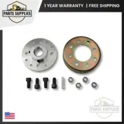 Set of 2 4" Brake Drum No Flange 1" Bore Mini Hub & Hardware Kit fits Go Kart