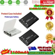 2x Battery for Olympus Pentax D-Li63 Fuji NP-45 Nikon EN-EL10 NP80 CNP80 K7006