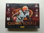 2012 Panini Crown Royale Football Hobby Box sealed factory