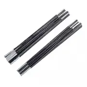Universal Trampoline Fibre Glass Rods To Replace Top Pole / Metal Ring - W/ Caps 15 feet