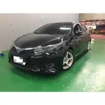 銳訓汽車配件精品 TOYOTA 11代 ALTIS 安裝 Z版空力套件 前下巴+雙出後下巴+側裙 【含烤漆】