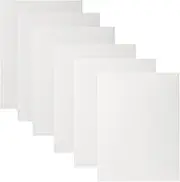 MAGICLULU 10 Sheets White Foam Board Rectangle Foam PVC Sheet Poster Board Mount Board for Mounting Crafts Modelling Art Display School Projects