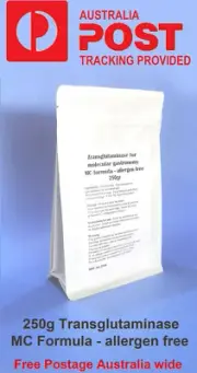 250gr Transglutaminase for molecular gastronomy - MC formula - allergen free