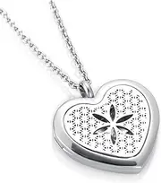 BIAIHQIE 30mm Magnetic Diffuser Pendant Necklace Perfume Locket Necklace Essential Oil Jewelry Free Pads