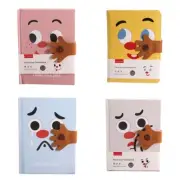 Hardcover Notebook PU Cover Diary with Ribbon Button Closure for School
