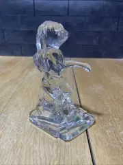 Crystal Monkey Figurine Made in Italy by Kristal Color 24% Pbo Lead Crystal