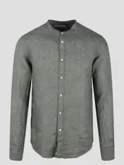 [Brian Dales] Brian Dales-Shirts Verde-Uomo 37 COLLAR