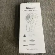 2-in-1 Rechargeable Fabric Shaver Lint Remover Sweater Defuzzer Lints Pilling
