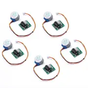 5Pcs 5V ULN2003 28BYJ-48 Stepper Motor & Driver Board for Arduino Raspberry Pi