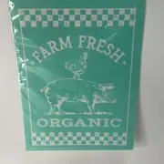 Chalk Couture Transfer/ Stencil Size B New Reusable Farm Fresh Organic