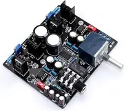 YJ0052 TPA6120A Headphone Amplifier NE5534 ALPS Tone Tuning for 32 ohms to 600 ohms Headset 20HZ-20KHZ
