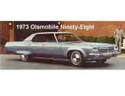 1973 Oldsmobile Ninety - Eight Refrigerator / Tool Box Magnet