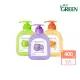 即期品【Green 綠的】MOISTURE水潤抗菌綠茶/橙花/紫羅蘭潔手乳400mlX3入組(洗手乳)