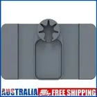 # Silicone Couch Arm Caddy with Side Pockets for Snack Drinks Spectacles (Grey)