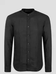 [Brian Dales] Brian Dales-Shirts Nero-Uomo 38 COLLAR