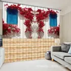 3D Autumn leaf7 Blockout Photo Curtain Printing Curtains Drapes Fabric Window AU